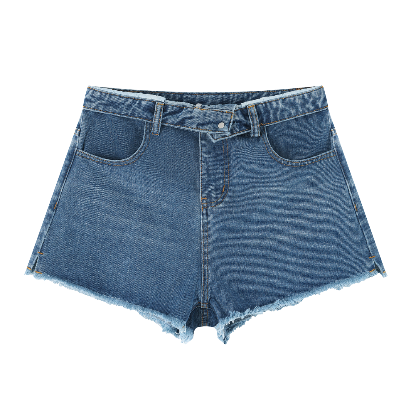 Vedoy,Collective,Collection,Co,Cotton,Women,Shorts,Summer,Denim,Black,Blue
