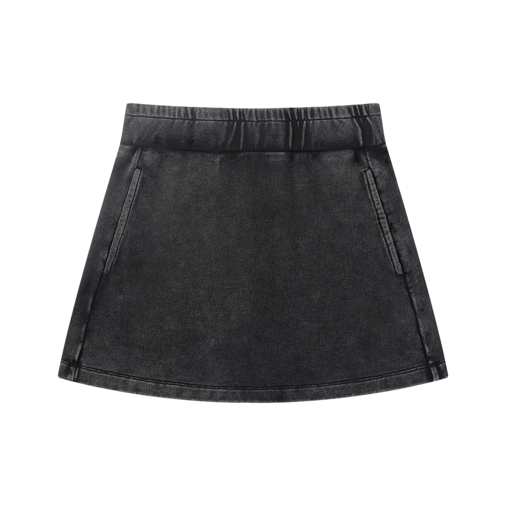 Mineral wash,Vedoy Collective ,Mini Skirt,100% cotton,100% bomull,Loose,Skjørt