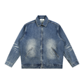 Vedoy,Collective,Collection,Comfy,Jacket,Basic,Casual,Blue,Denim,Summer