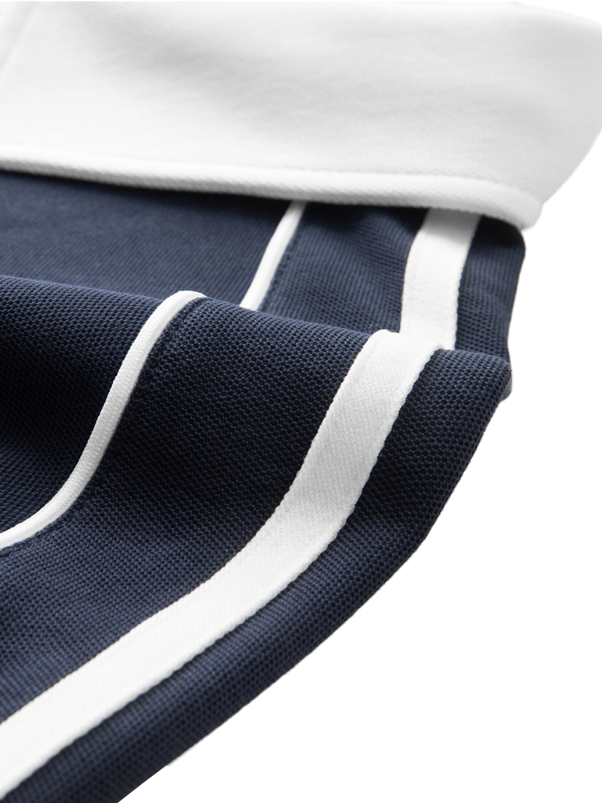 Contrast Collar,Short-Sleeve,Polo ,Shirt,Vedoy Collective,cotton,Comfy,High-Quality,Unisex,Formal
