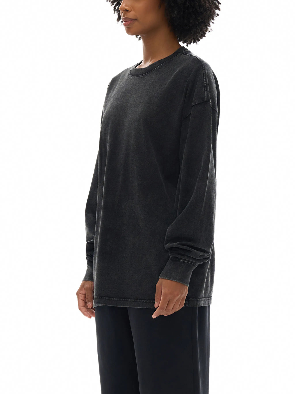 Acid Wash Oversized Sweater
